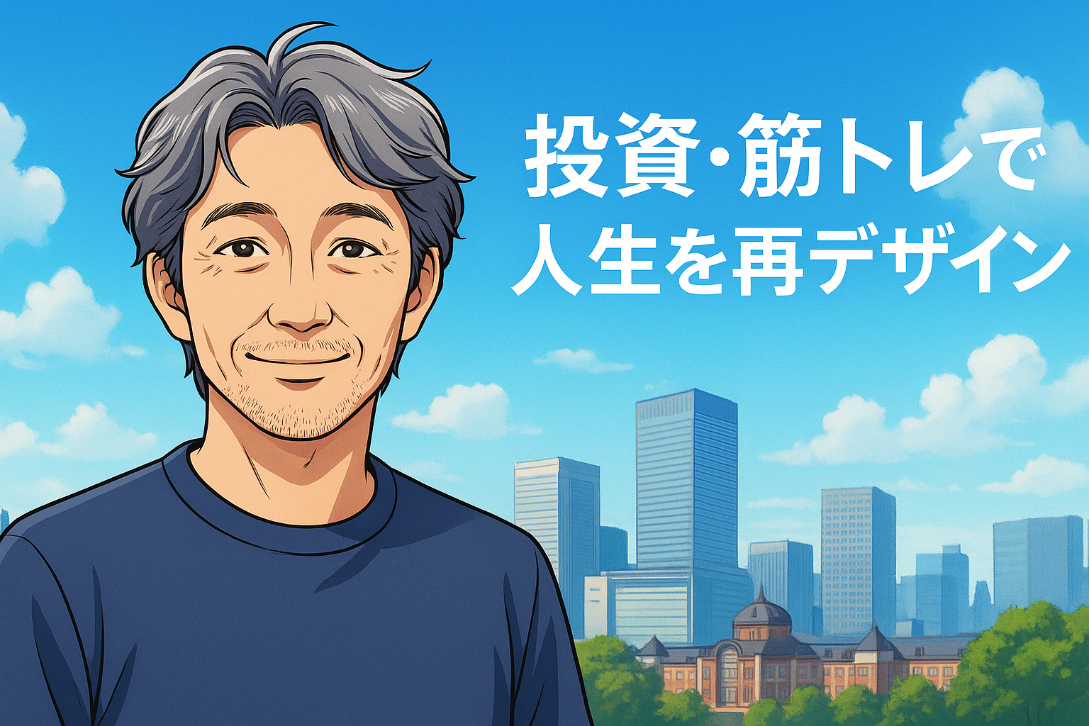 50代半ばで転職に挑戦した一般人が投資・筋トレ・カメラ・副業で人生を再デザイン